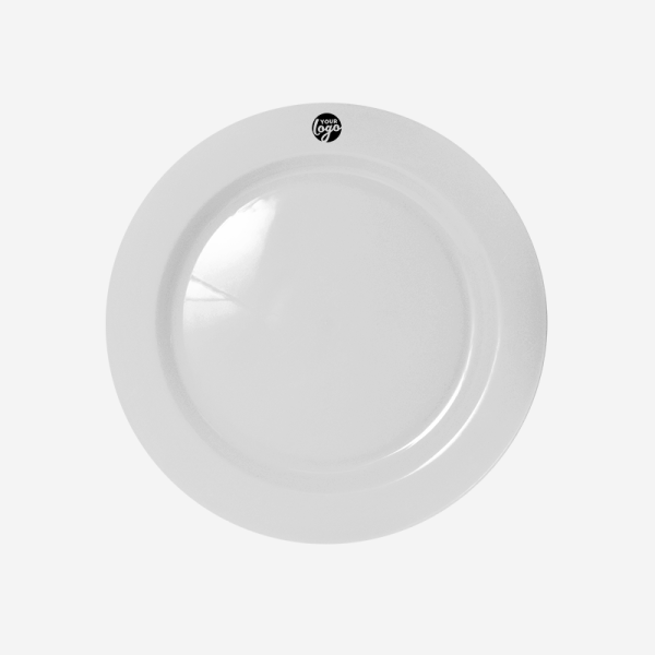 De Lux Plastic Plate 3 Ref 714 Deluxe Plate Dinner Plate White