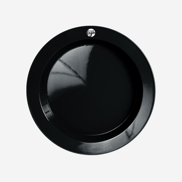 De Lux Deep Dish Plastic Plate 2 Ref 779 Deep Dish Dinner Plate Black