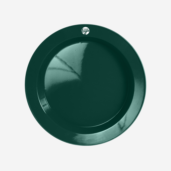 De Lux Deep Dish Plastic Plate 12 Ref 779 Deep Dish Dinner Plate Bottle Green