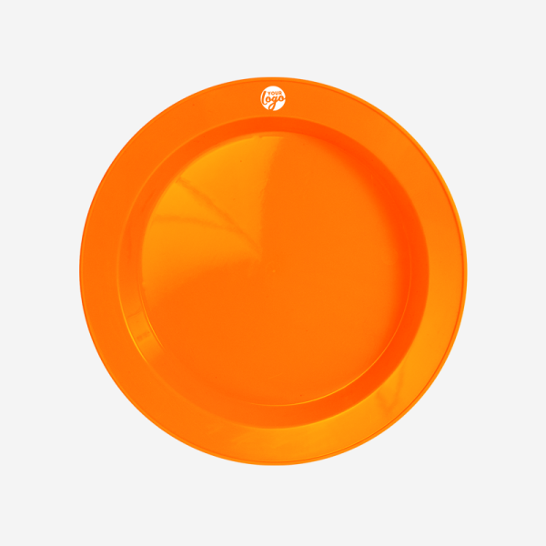 De Lux Deep Dish Plastic Plate 15 Ref 779 Deep Dish Dinner Plate Orange