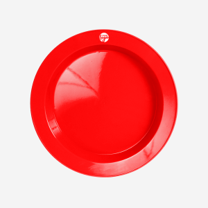 De Lux Deep Dish Plastic Plate