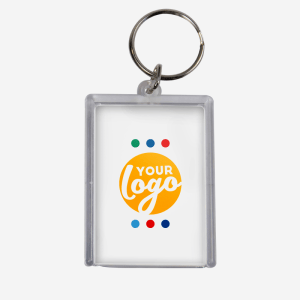 CK8P Rectangle Fold Over Keyring