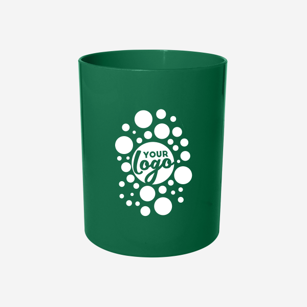 REF 1089P CANISTER BASE 800ML SILKSCREEN BOTTLE GREEN