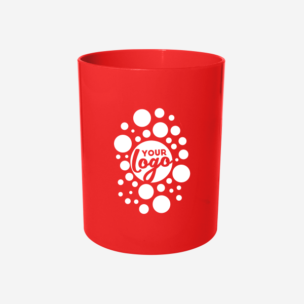 REF 1089P CANISTER BASE 800ML SILKSCREEN RED