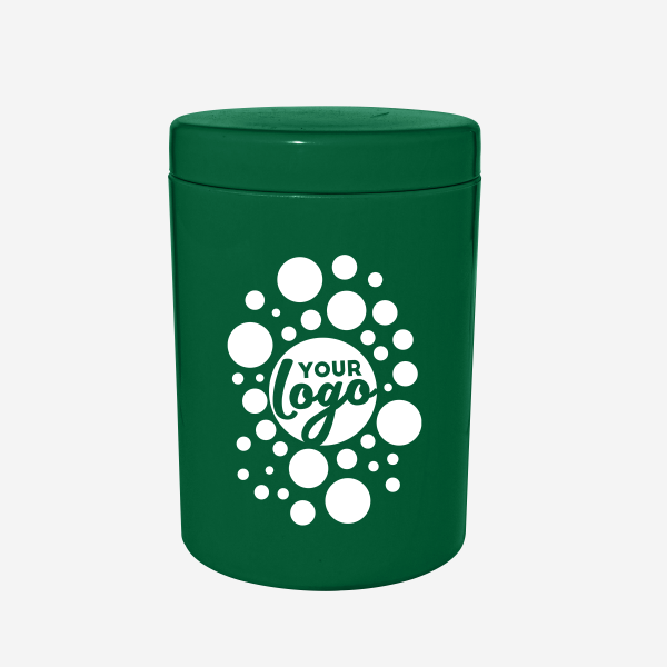 REF 1090 CANISTER 800ML SILKSCREEN BOTTLE GREEN