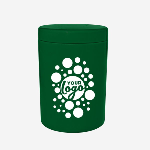 REF 1090 CANISTER 800ML SILKSCREEN EMERALD GREEN