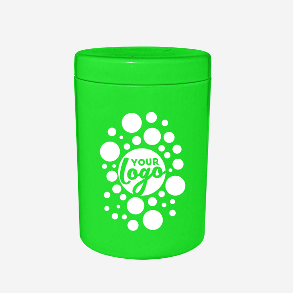 REF 1090 CANISTER 800ML SILKSCREEN LIME NEON GREEN