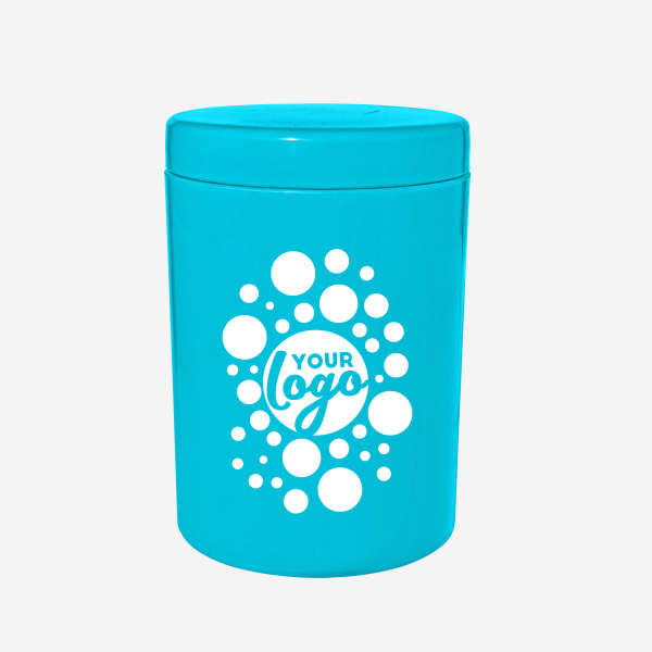 REF 1090 CANISTER 800ML SILKSCREEN TURQUOISE