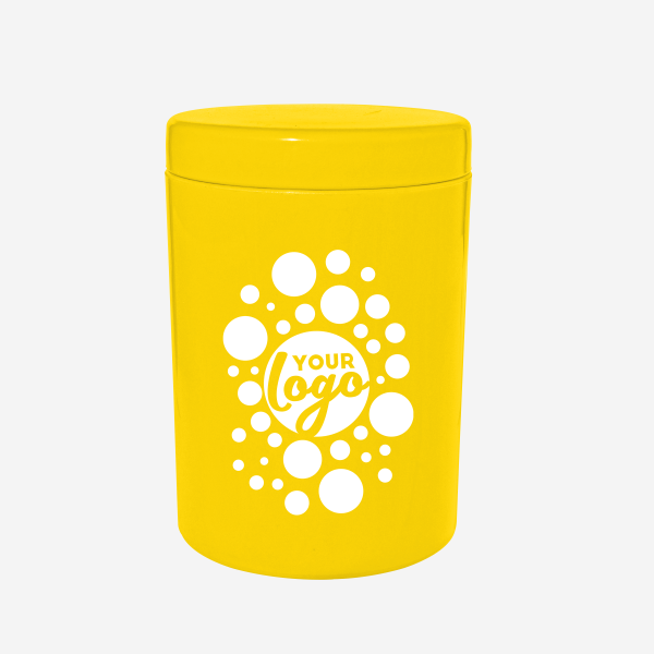 REF 1090 CANISTER 800ML SILKSCREEN YELLOW