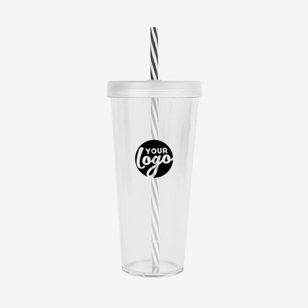 REF 1124PS CANDY TRAVEL CUP TALL 600ML WHITE