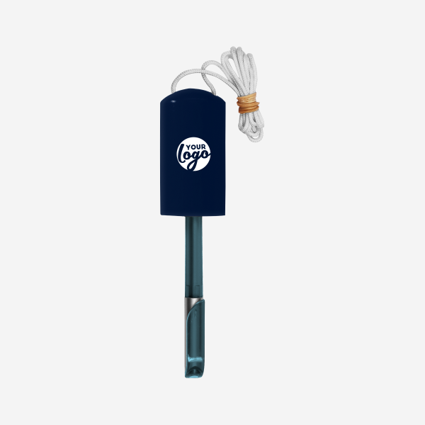 REF 1222 NECK PEN HOLDER SOLID NAVY BLUE