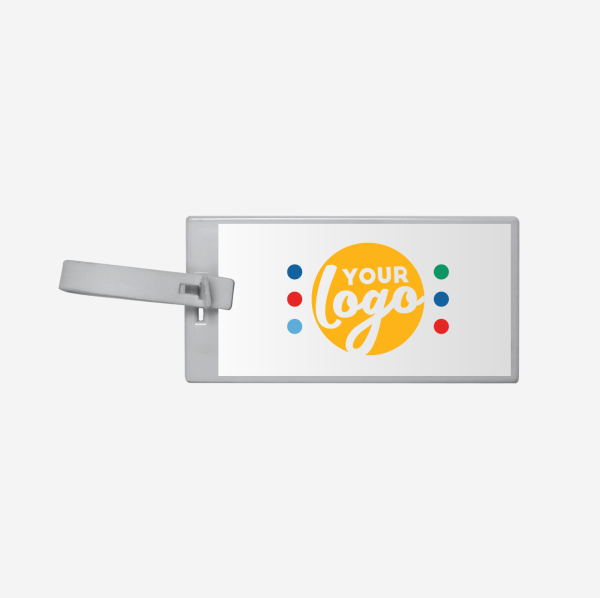 REF 147 FLAT LUGGAGE TAG GRAY