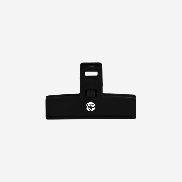 REF 1663 SMALL FOOD BAG CLIP PS 9CM BLACK