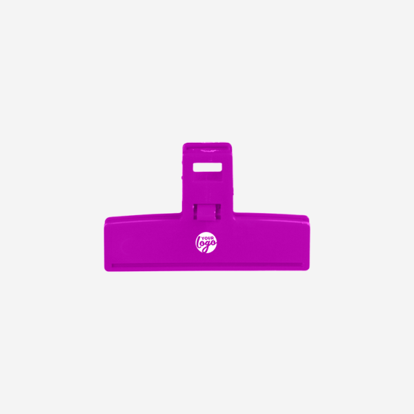 REF 1663 SMALL FOOD BAG CLIP PS 9CM GRAPE