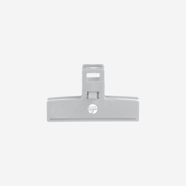 REF 1663 SMALL FOOD BAG CLIP PS 9CM GRAY