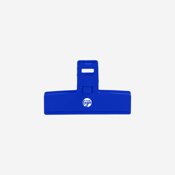 REF 1663 SMALL FOOD BAG CLIP PS 9CM ROYAL BLUE