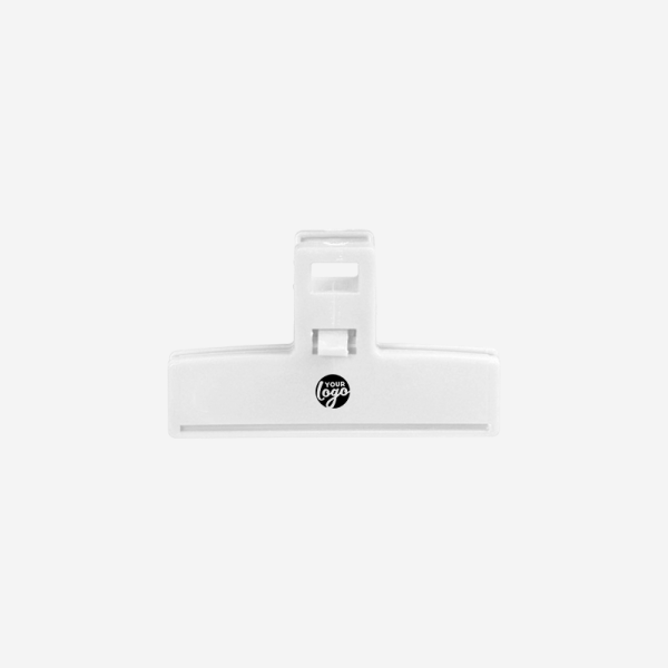 REF 1663 SMALL FOOD BAG CLIP PS 9CM WHITE