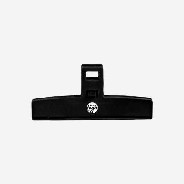 REF 1664 MEDIUM FOOD BAG CLIP PS 12CM BLACK
