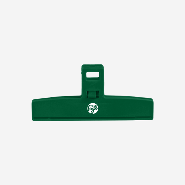 REF 1664 MEDIUM FOOD BAG CLIP PS 12CM BOTTLE GREEN