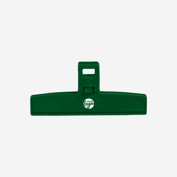 REF 1664 MEDIUM FOOD BAG CLIP PS 12CM EMERALD GREEN