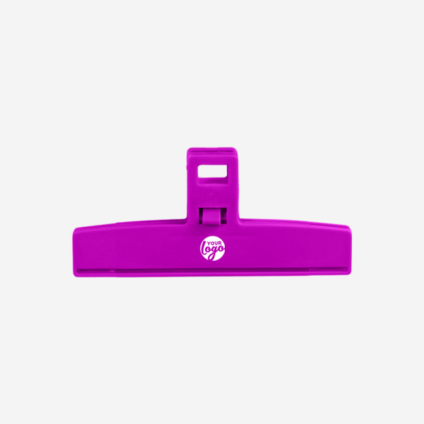 REF 1664 MEDIUM FOOD BAG CLIP PS 12CM GRAPE