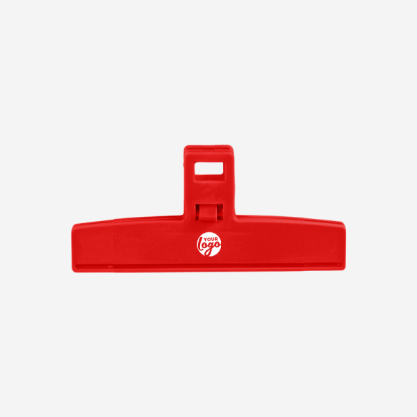 REF 1664 MEDIUM FOOD BAG CLIP PS 12CM RED