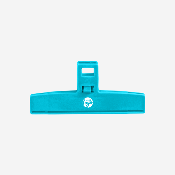 REF 1664 MEDIUM FOOD BAG CLIP PS 12CM TURQUOISE