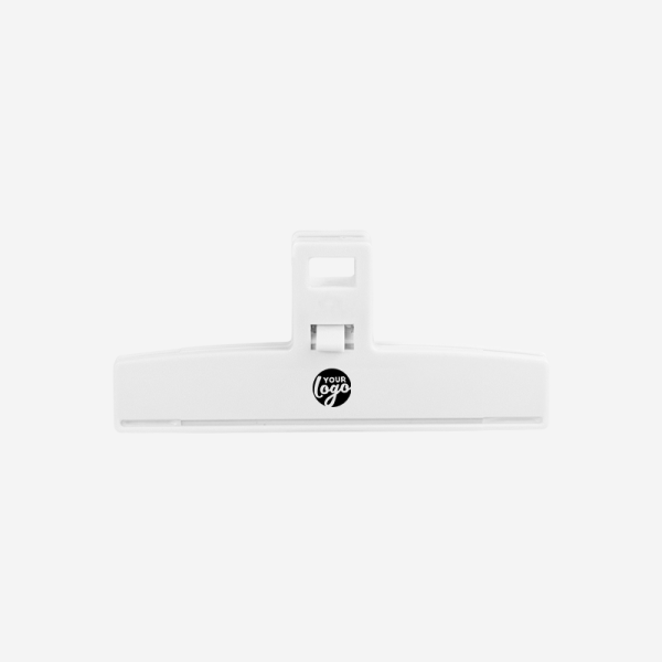 REF 1664 MEDIUM FOOD BAG CLIP PS 12CM WHITE