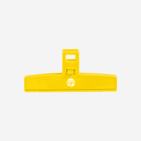 REF 1664 MEDIUM FOOD BAG CLIP PS 12CM YELLOW