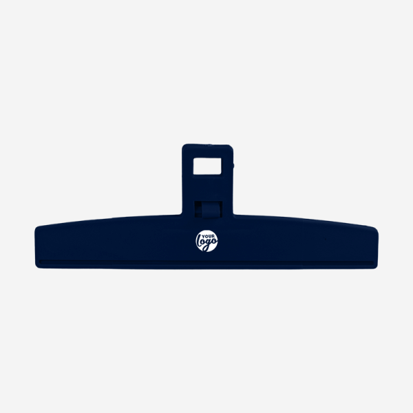 REF 1665 LARGE FOOD BAG CLIP PS 15CM NAVY BLUE