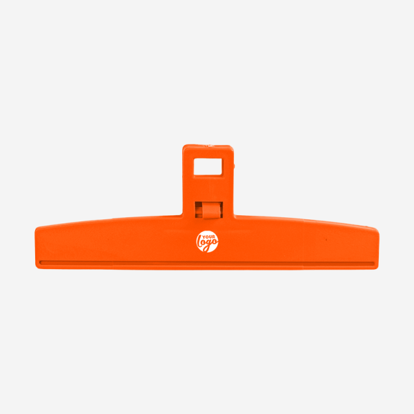 REF 1665 LARGE FOOD BAG CLIP PS 15CM ORANGE