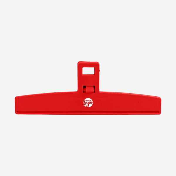 REF 1665 LARGE FOOD BAG CLIP PS 15CM RED