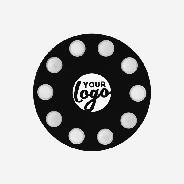 REF 1733 ROUND POPPER BLACK