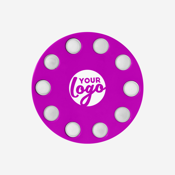 REF 1733 ROUND POPPER GRAPE