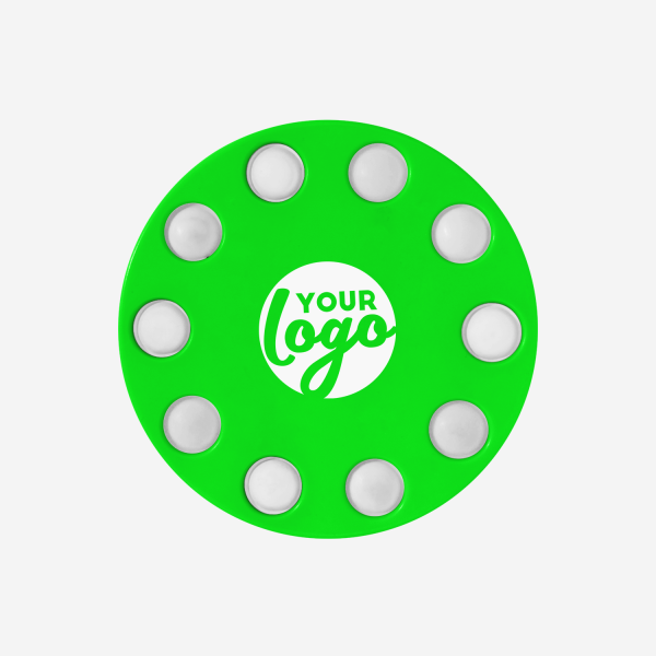 REF 1733 ROUND POPPER LIME NEON GREEN
