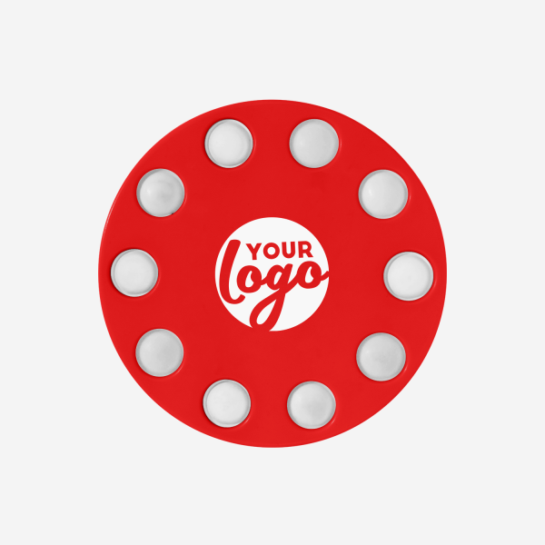REF 1733 ROUND POPPER RED