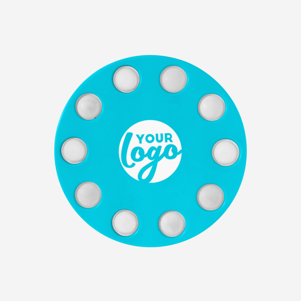 REF 1733 ROUND POPPER TURQUOISE