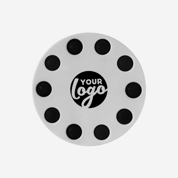 REF 1733 ROUND POPPER WHITE