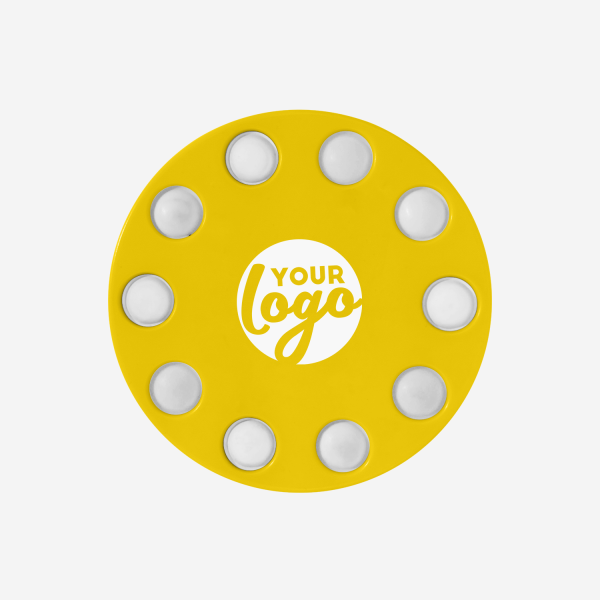 REF 1733 ROUND POPPER YELLOW