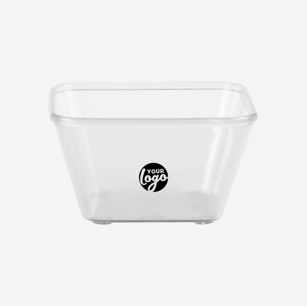 REF 444 MINI SQUARE BOWL CLEAR