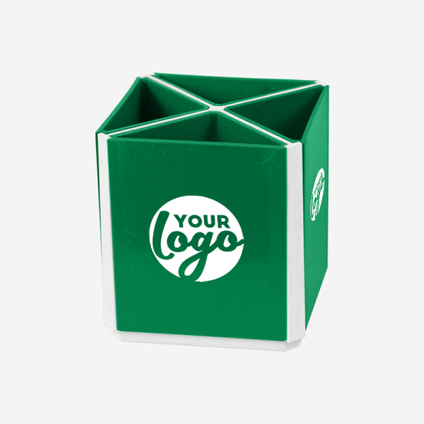 REF 505 5 PIECE STATIONERY HOLDER BOTTLE GREEN