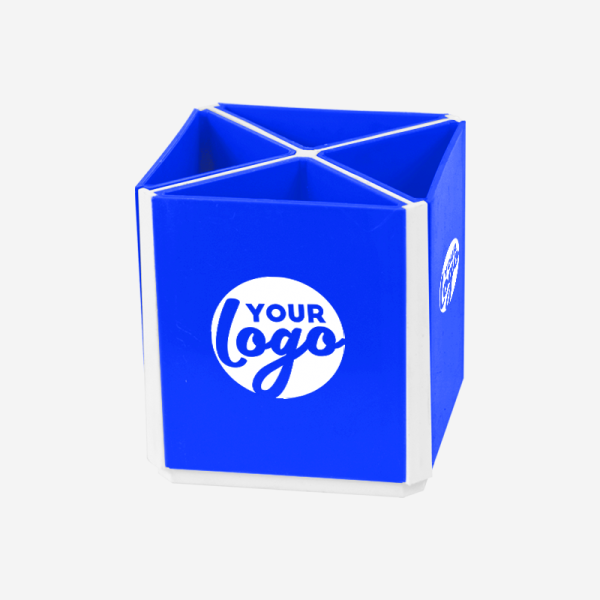 REF 505 5 PIECE STATIONERY HOLDER ROYAL BLUE