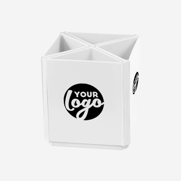 REF 505 5 PIECE STATIONERY HOLDER WHITE