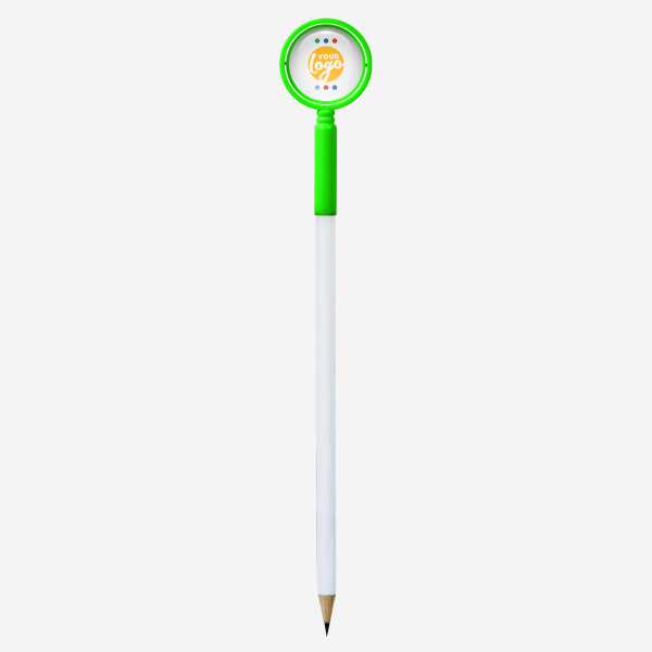 Spin Top and Pencil 10 REF 508 PENCIL SPIN TOP LIME NEON GREEN