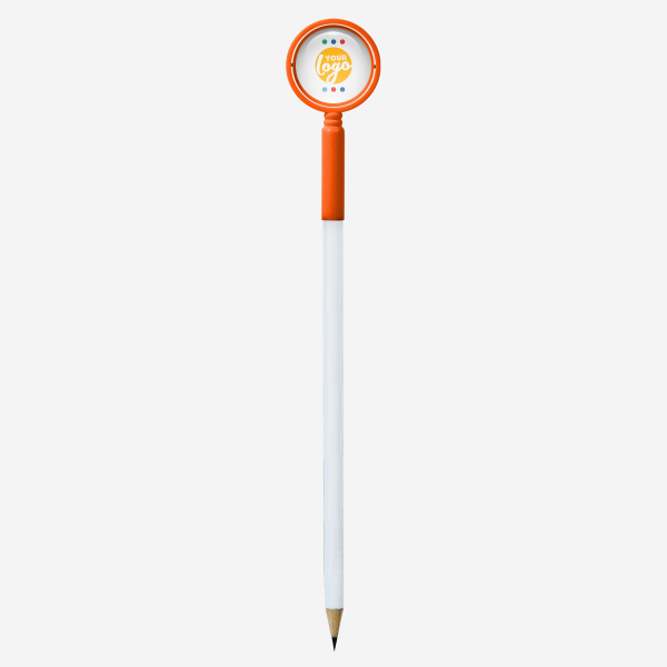 Spin Top and Pencil 15 REF 508 PENCIL SPIN TOP ORANGE