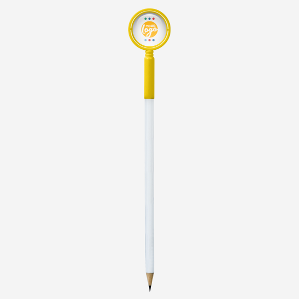 Spin Top and Pencil 14 REF 508 PENCIL SPIN TOP YELLOW