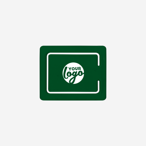 Paper Clip Rectangle Small 43 REF 535 PENCIL CLIP RECTANGLE EMERALD GREEN