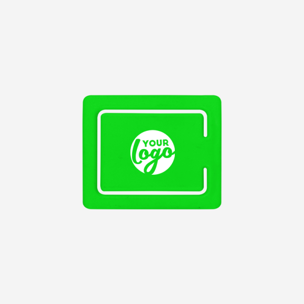 Paper Clip Rectangle Small 42 REF 535 PENCIL CLIP RECTANGLE LIME NEON GREEN