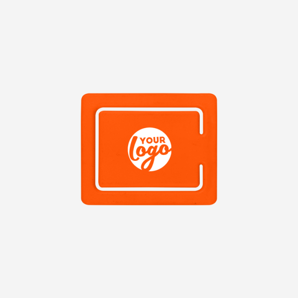 Paper Clip Rectangle Small 47 REF 535 PENCIL CLIP RECTANGLE ORANGE