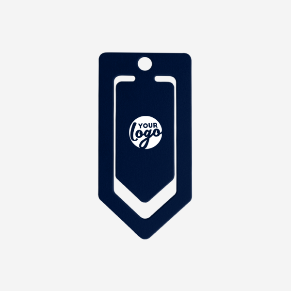 Paper Clip V Shape Large 9 REF 541 PAPER CLIP V SHAPE LARGE NAVY BLUE